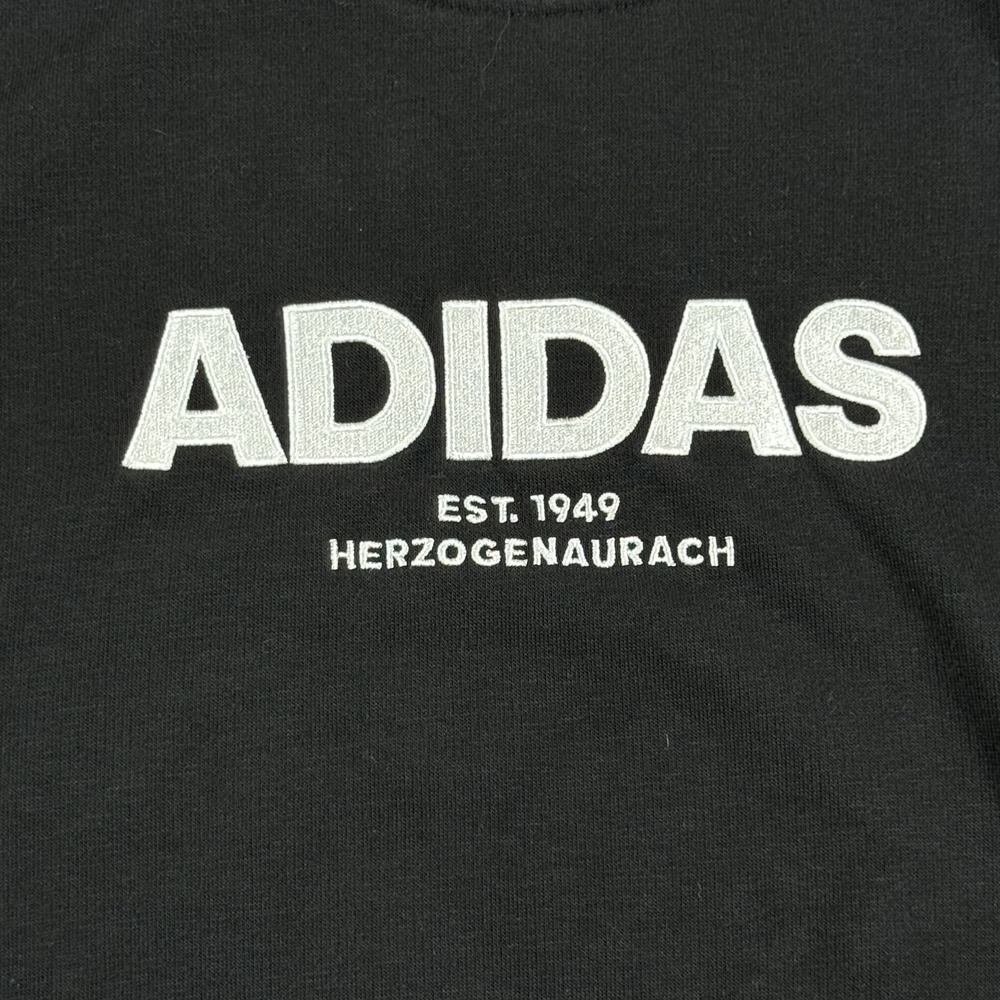 Adidas Sweatshirt Mens Small Crewneck Pullover EST 1949 Herzogenaurach Athletic